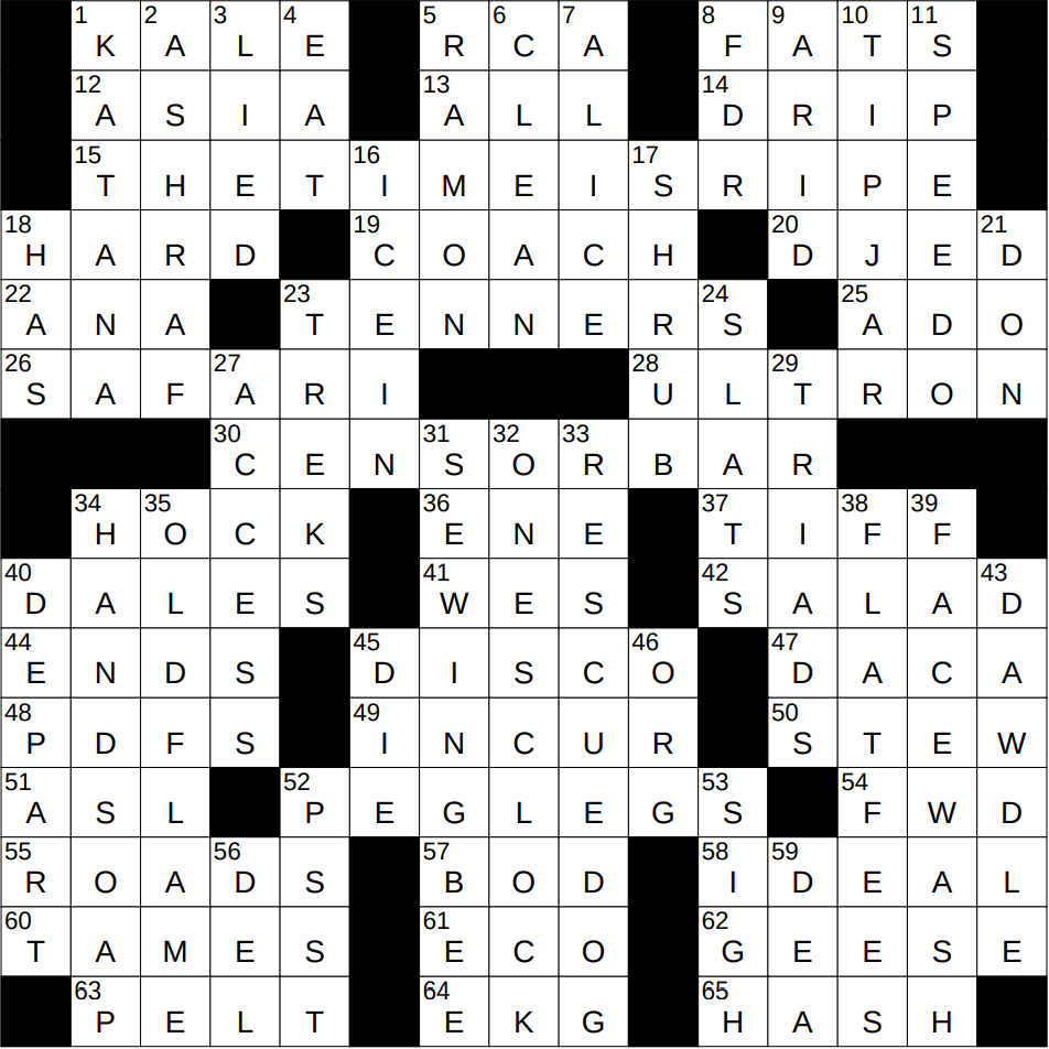 2025 La Times Printable Crossword 2025 La Times Printable Crossword
