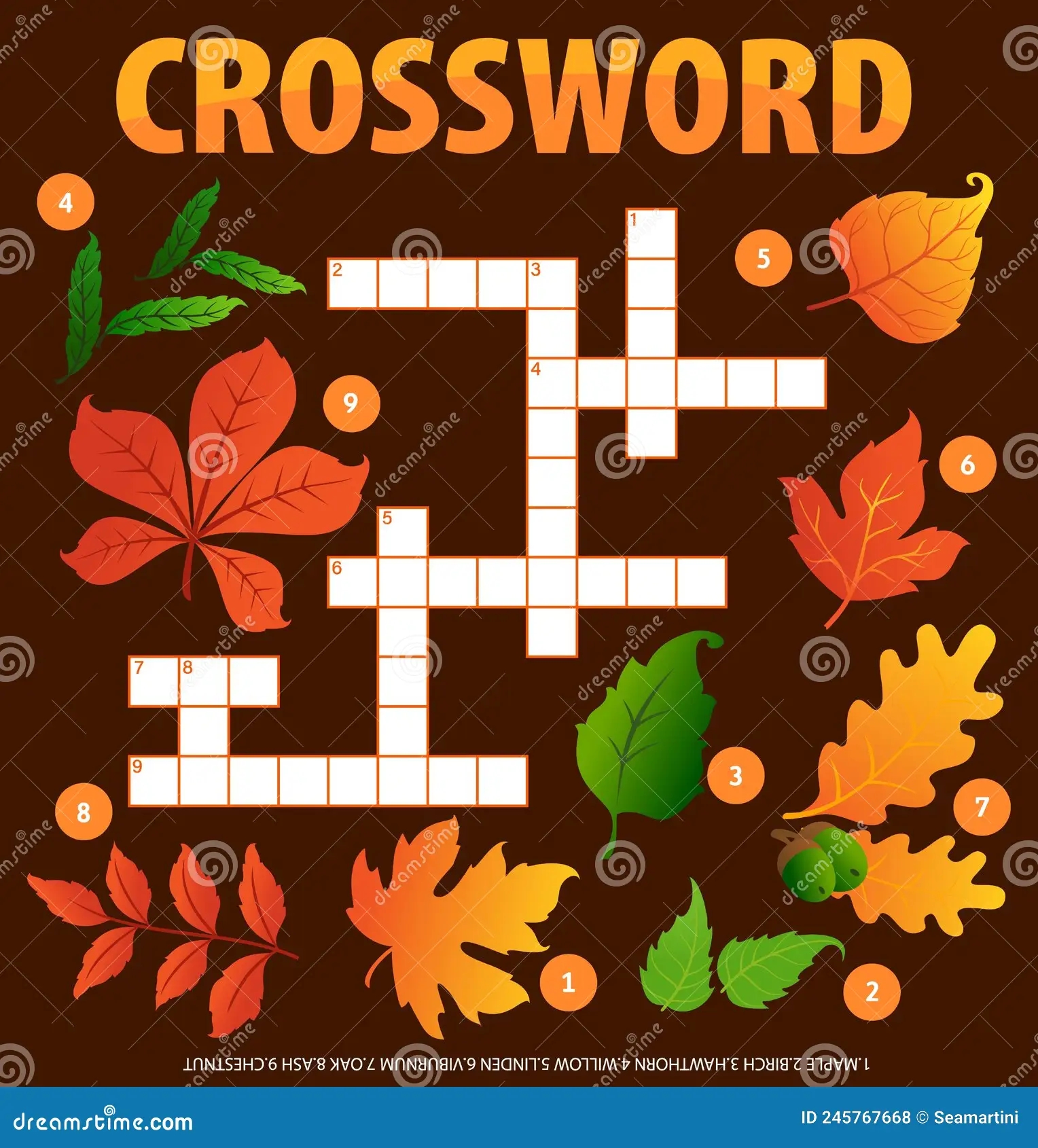 Fall Adult Crossword Puzzle Printable Fall Adult Crossword Puzzle Printable
