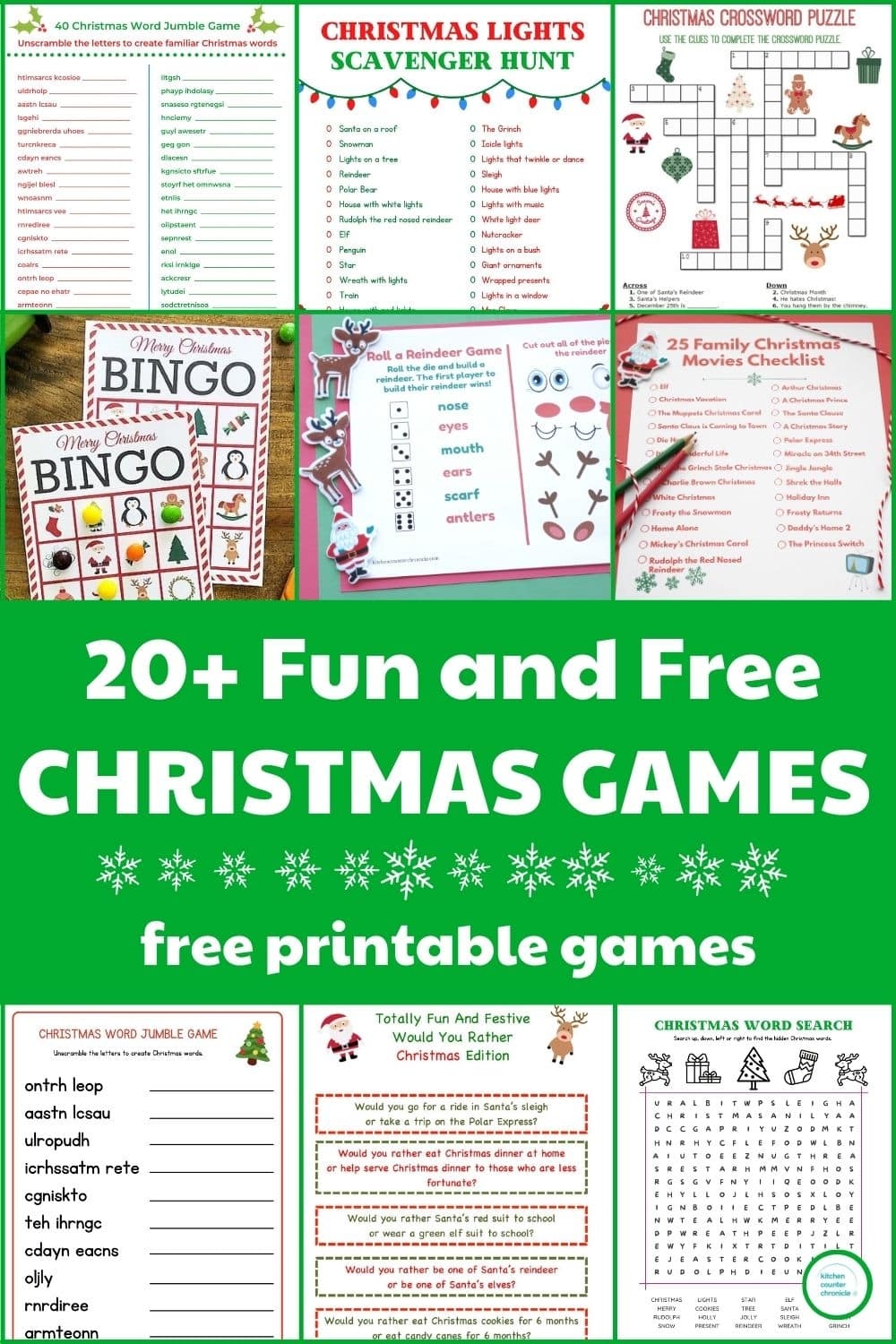 Free Printable Chritmas Crossword Free Printable Chritmas Crossword