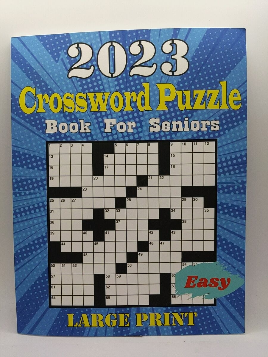 2023 Large Print Easy Crossword Puzzle Book For Seniors New Large Print 2023 EBay 2023 Large Print Easy Crossword Puzzle Book For Seniors New Large Print 2023 EBay
