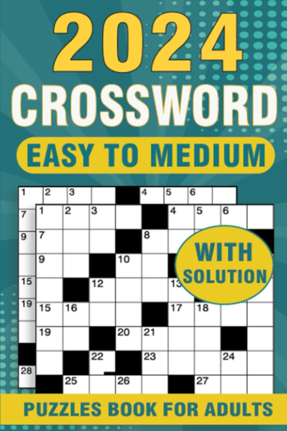 2024 Crossword Puzzles Book For Adults With Solution Easy To Medium Crosswords EBay 2024 Crossword Puzzles Book For Adults With Solution Easy To Medium Crosswords EBay