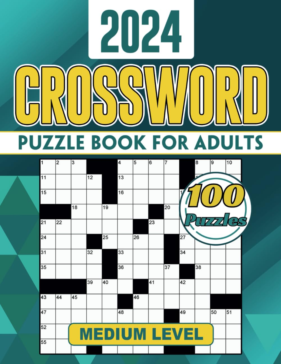 2024 Medium Crossword Puzzle Books For Adults 100 Puzzles Fun And Engaging Br EBay 2024 Medium Crossword Puzzle Books For Adults 100 Puzzles Fun And Engaging Br EBay