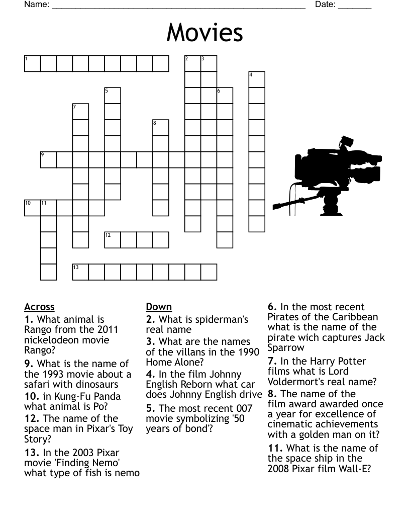 6th Grade Crossword Puzzles Printable 6th Grade Crossword Puzzles Printable