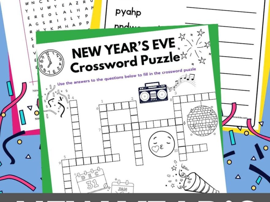 3 Printable New Years Word Games For Kids