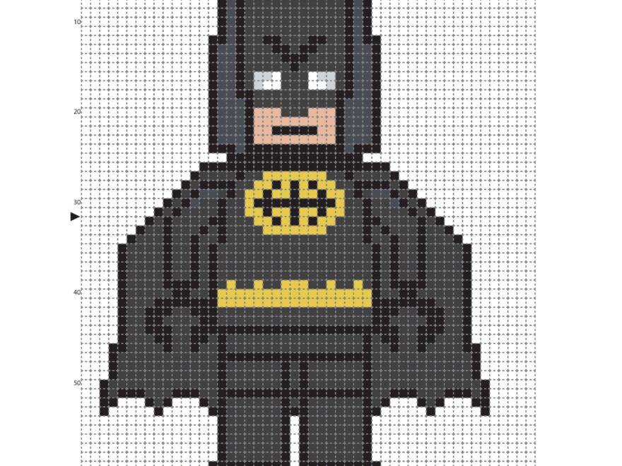 7 Lego Batman Movie Cross Stitch Patterns Printables HalloweenCostumes Blog