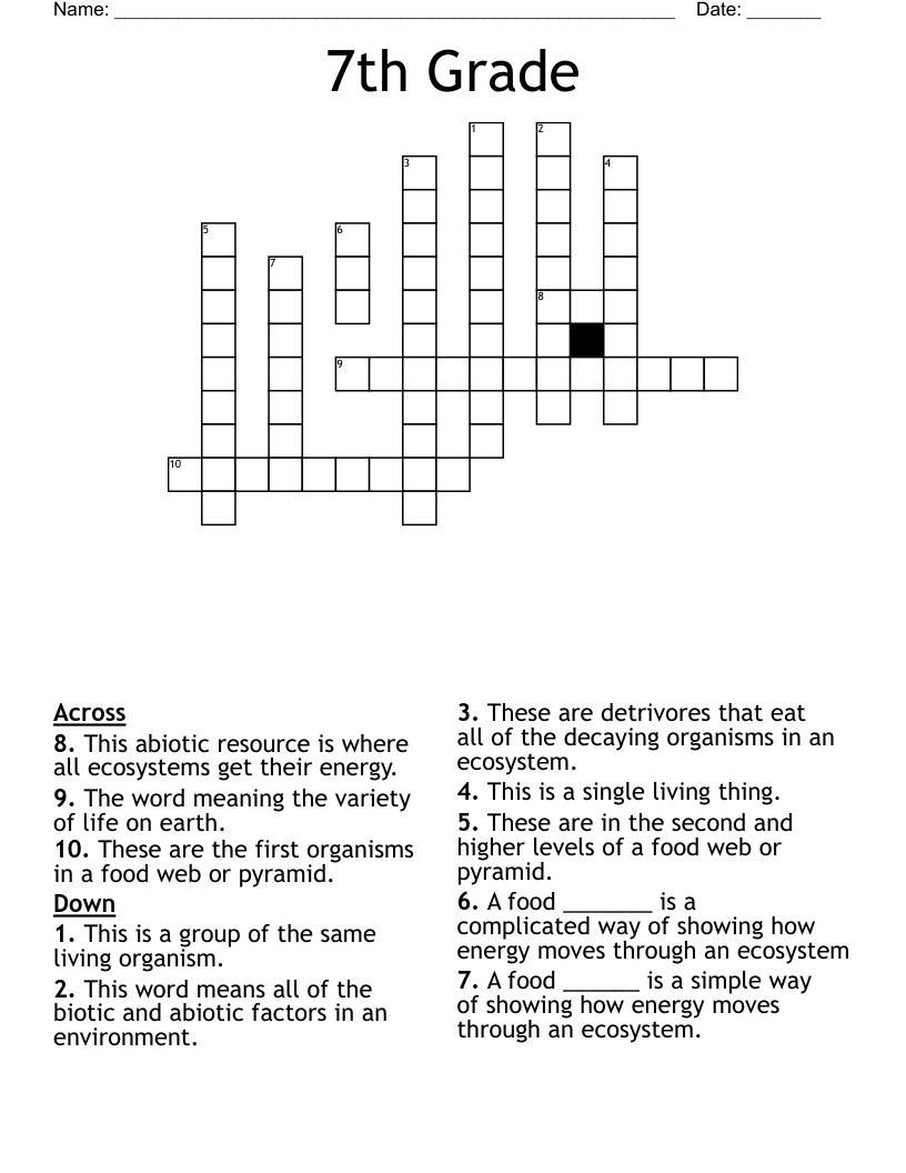 7th Grade Vocabulary Crossword Puzzles Blundered 7 2 Crossword Worksheets Library 7th Grade Vocabulary Crossword Puzzles Blundered 7 2 Crossword Worksheets Library