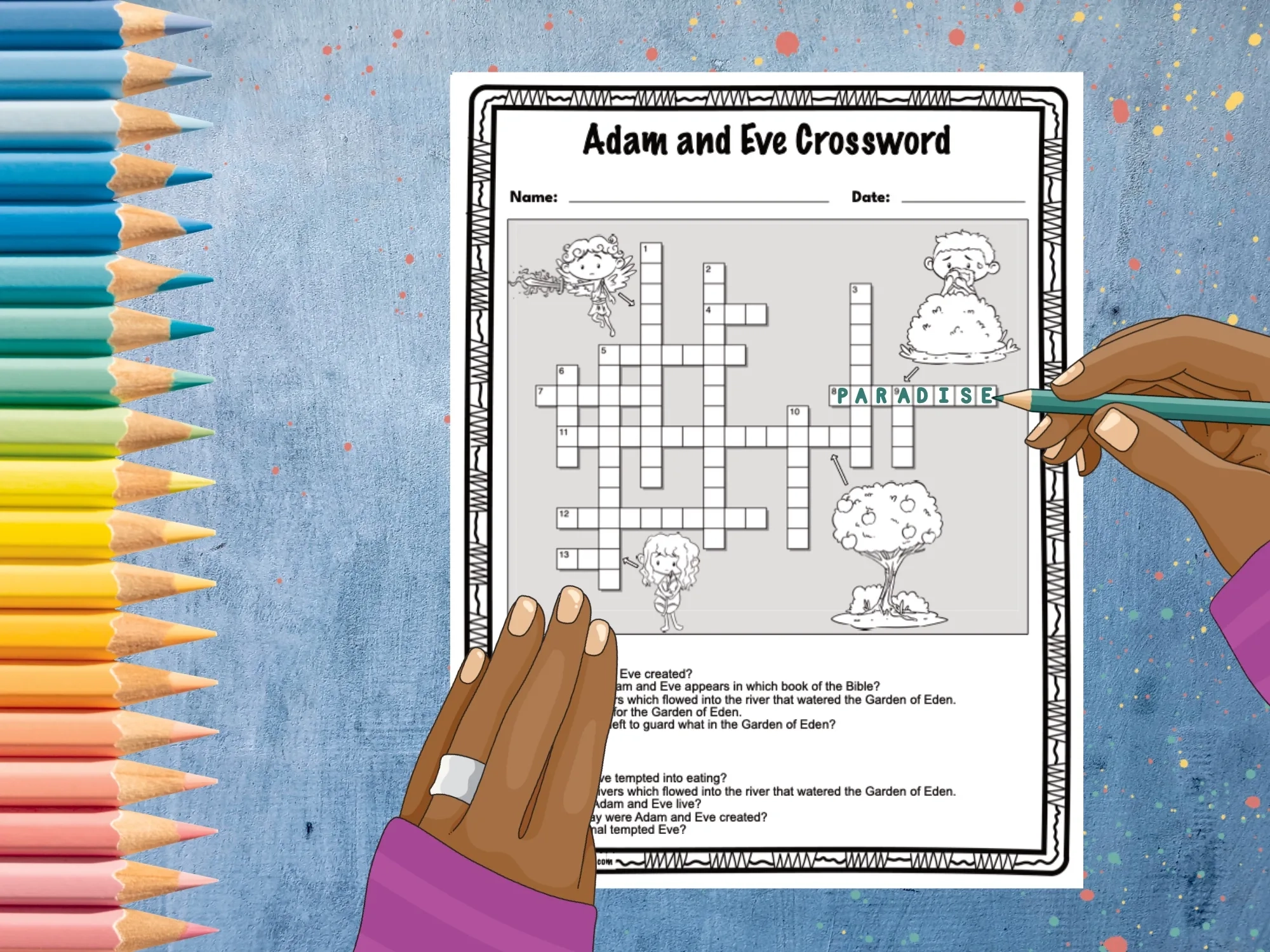 Adam And Eve Crossword Puzzle Adam And Eve Crossword Puzzle