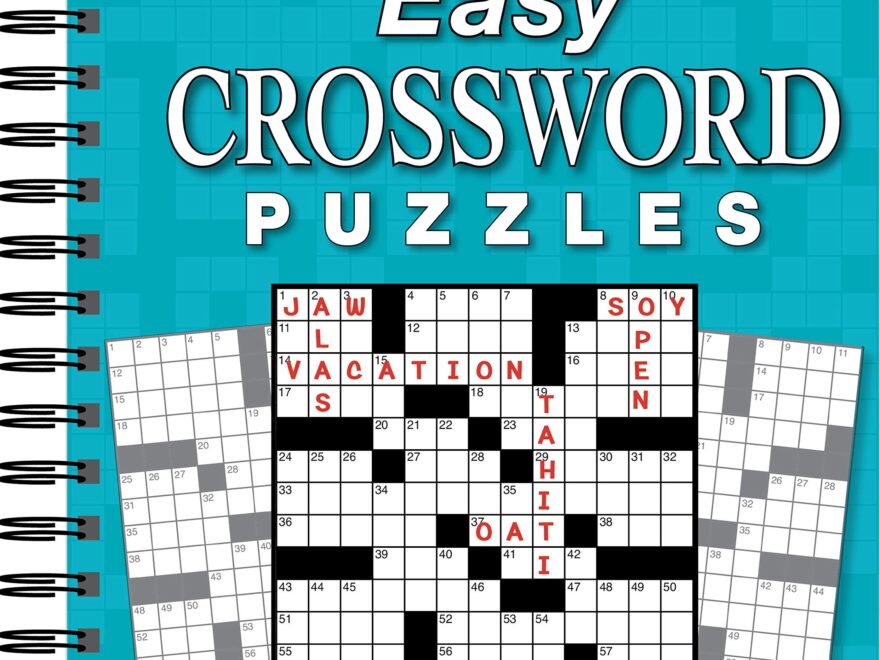 Amazon Brain Games Easy Crossword Puzzles 9781450852265 Publications International Ltd Brain Games Books