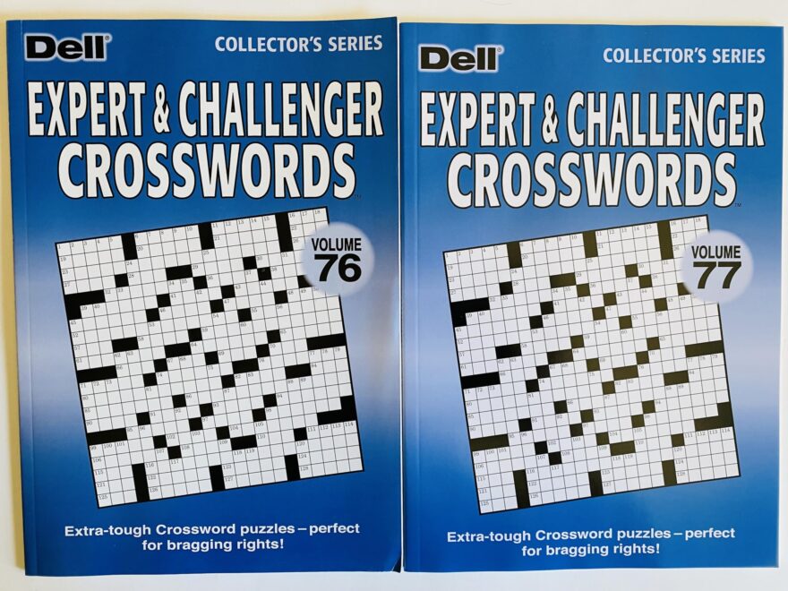 Amazon Expert And Challenger Crossword Puzzles From The Dell Collector s Puzzle Series Penny Press Issues 76 And 77 Toys Games