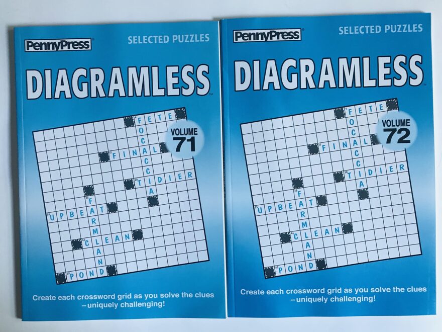Amazon Volumes 71 And 72 Of Diagramless Crossword Puzzles From The Penny Press Selected Puzzle Series Toys Games
