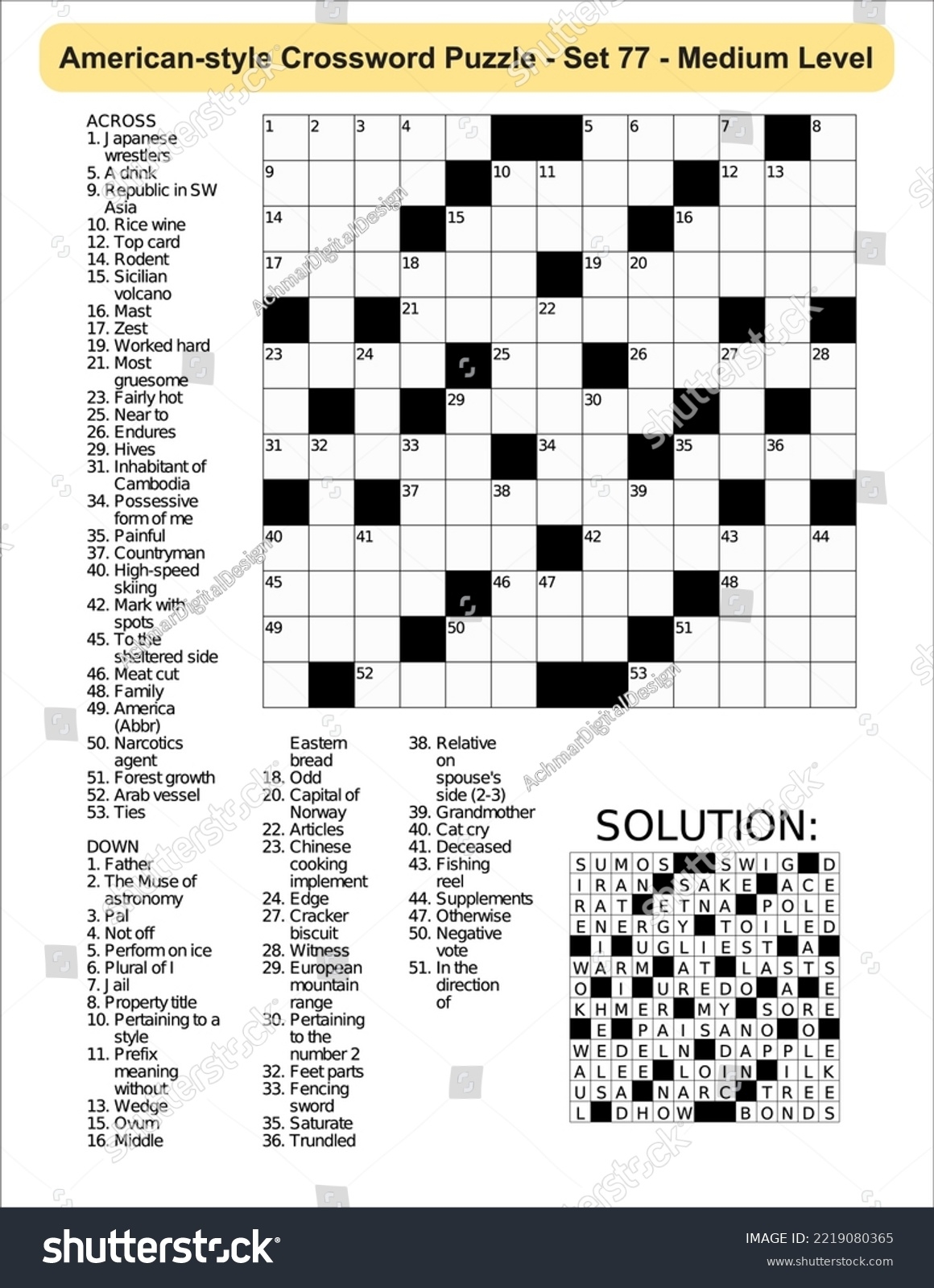 American Buying Style Crossword Puzzle Game American Buying Style Crossword Puzzle Game