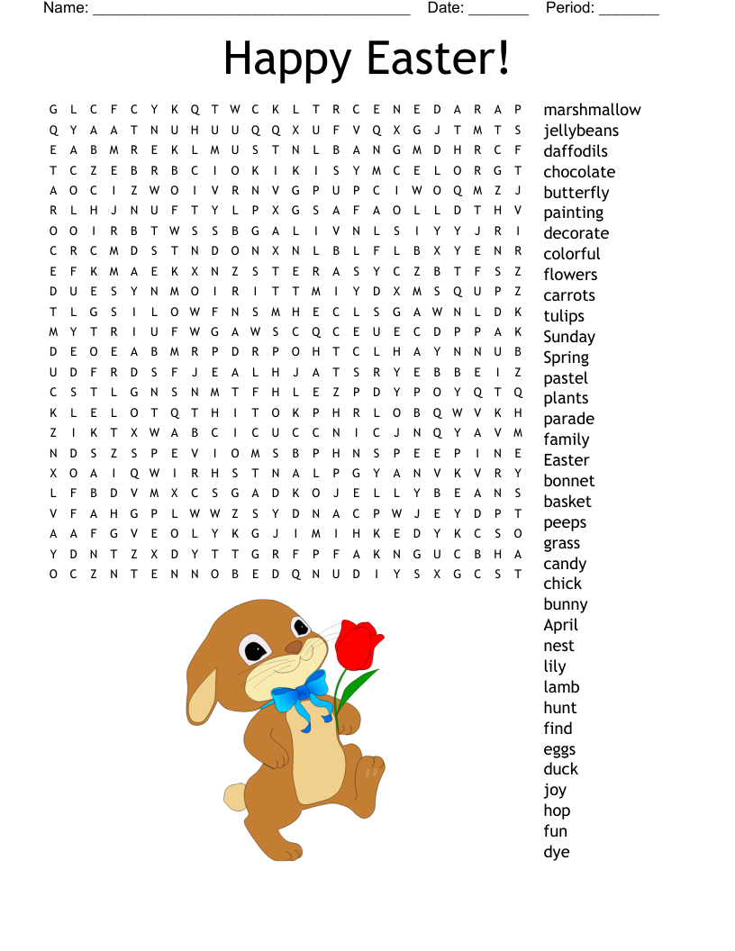 April Crossword WordMint April Crossword WordMint
