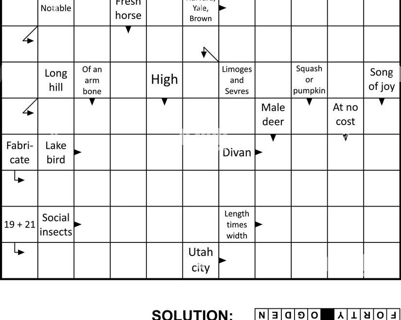 Arrow Word Puzzles Black And White Stock Photos Images Alamy