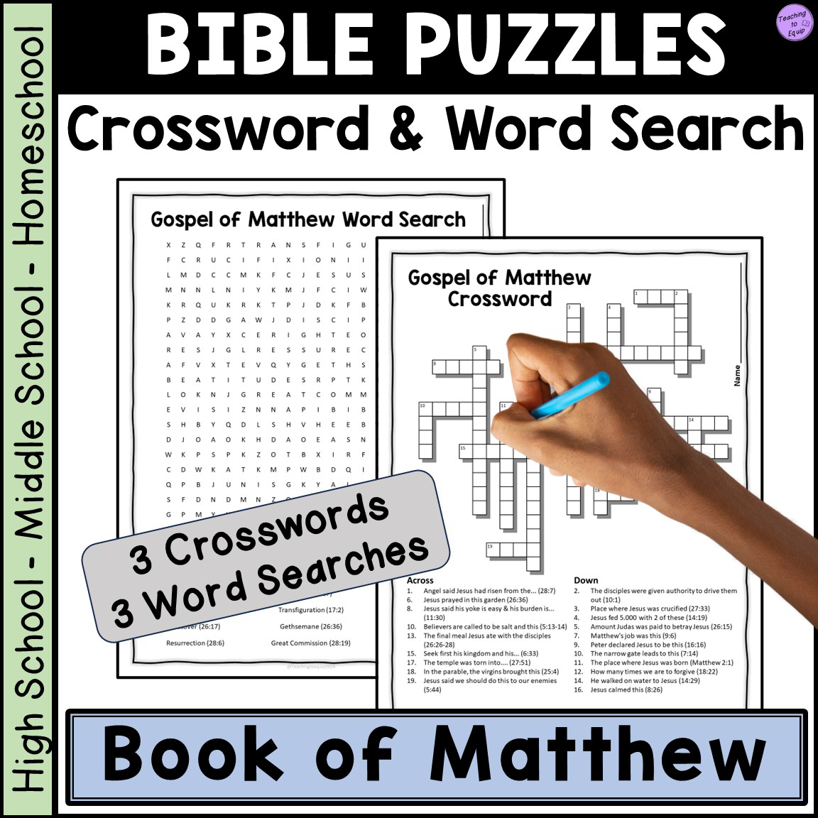 Books Of The Bible Crossword Printable Books Of The Bible Crossword Printable