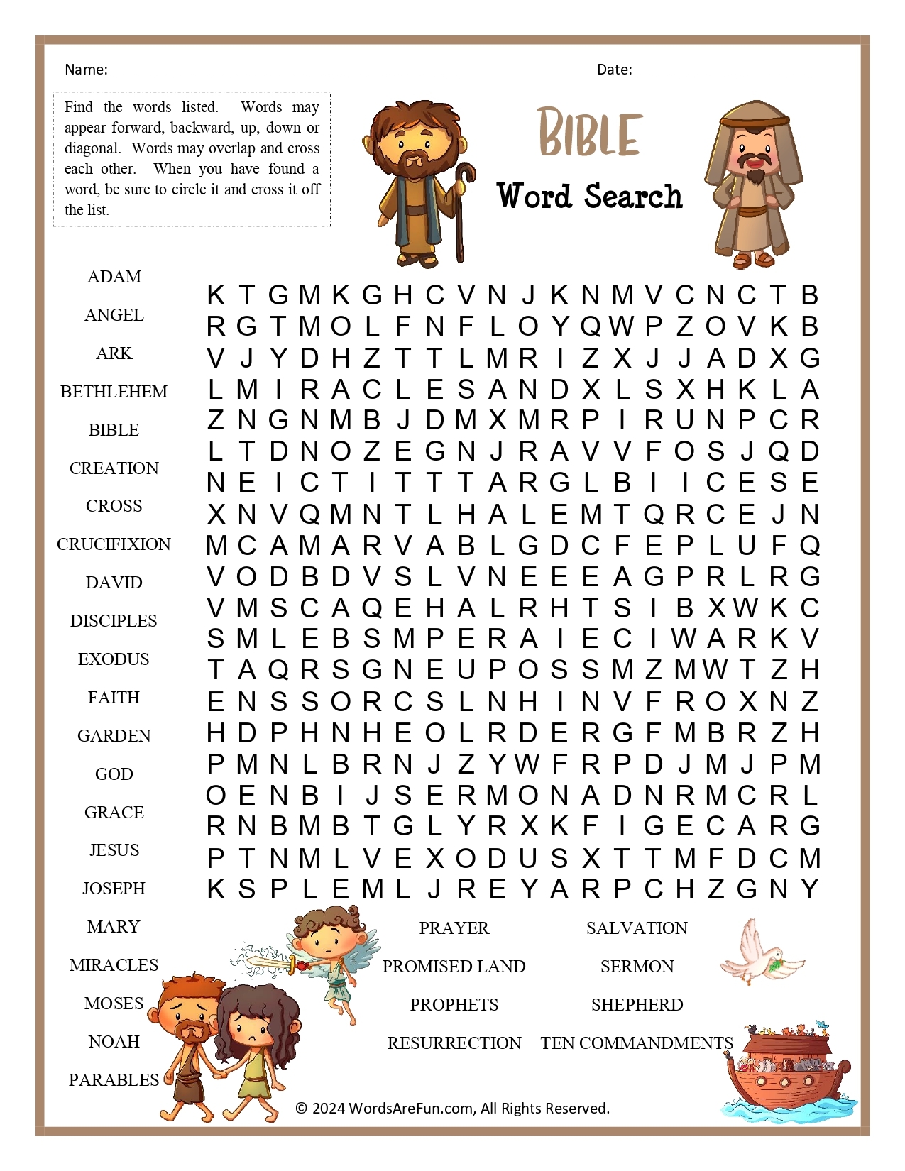 Bible Word Search For Kids Worksheets Library Bible Word Search For Kids Worksheets Library