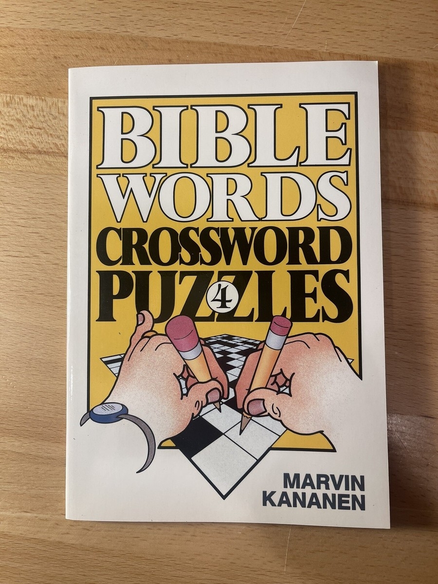 Bible Words Crossword Puzzles By Marvin Kananen 4 New Never Used 9780801052750 EBay Bible Words Crossword Puzzles By Marvin Kananen 4 New Never Used 9780801052750 EBay
