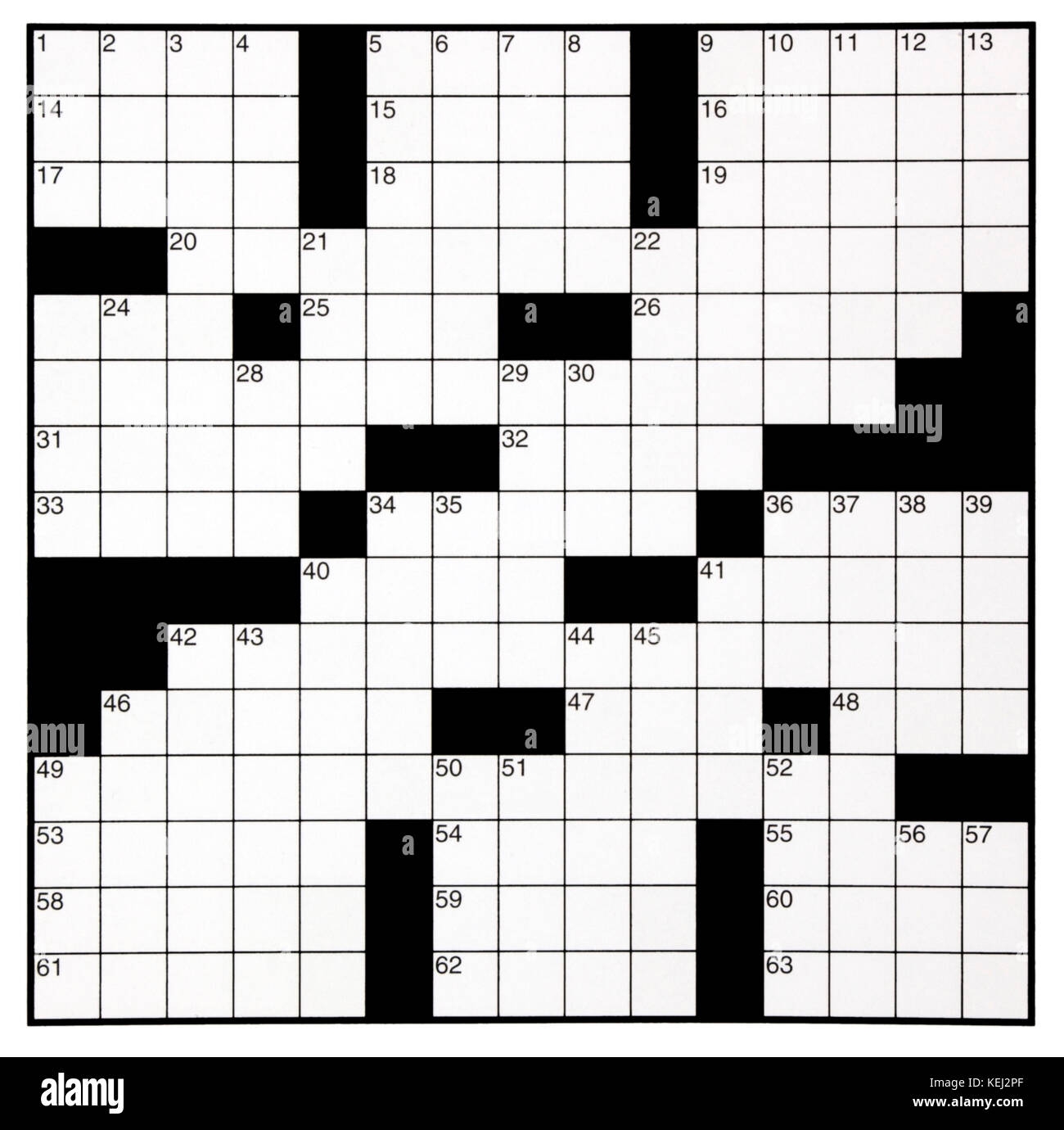 Blank Crossword Printable Template Blank Crossword Printable Template