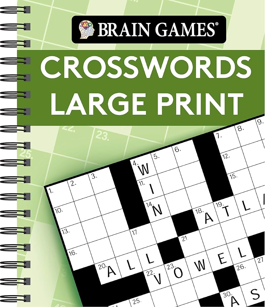 Brain Games Crosswords Large Print Green Brain Games Large Print Publications International Ltd Brain Games 9781640308145 Amazon Books Brain Games Crosswords Large Print Green Brain Games Large Print Publications International Ltd Brain Games 9781640308145 Amazon Books
