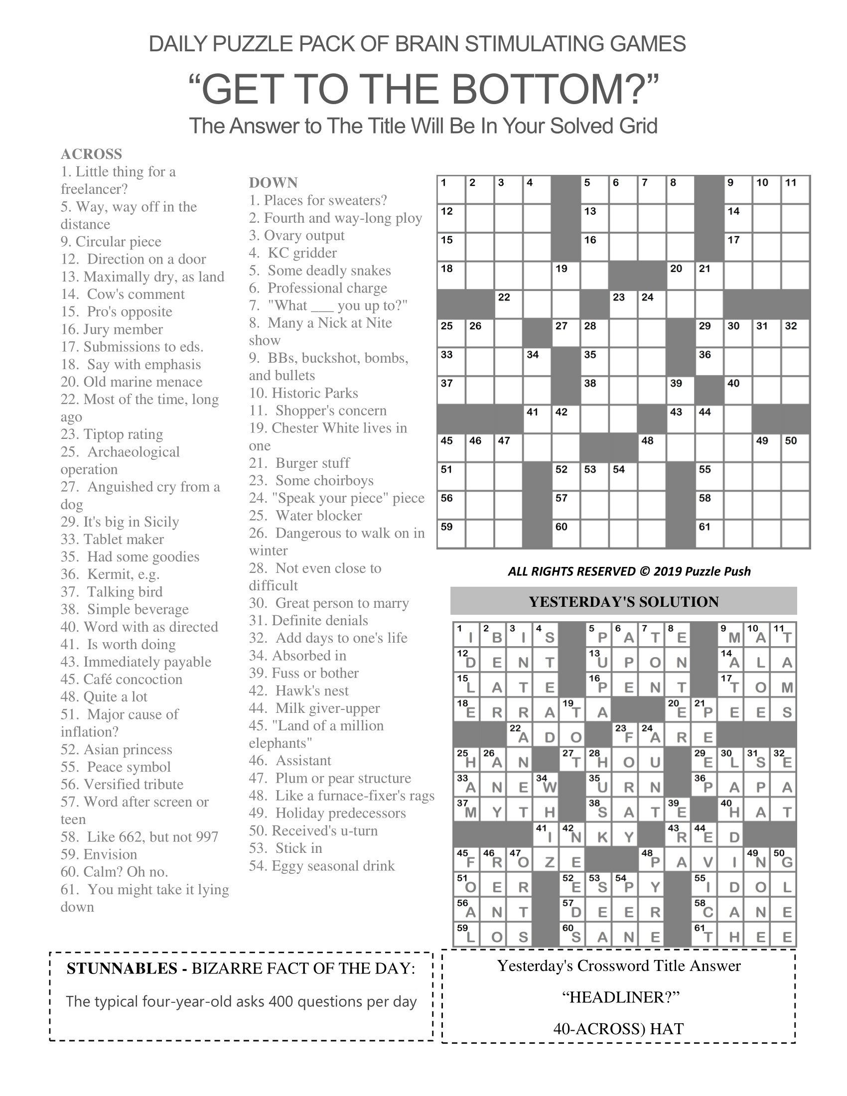 Brain Games Hub Keep That Brain Popping Worksheets Library