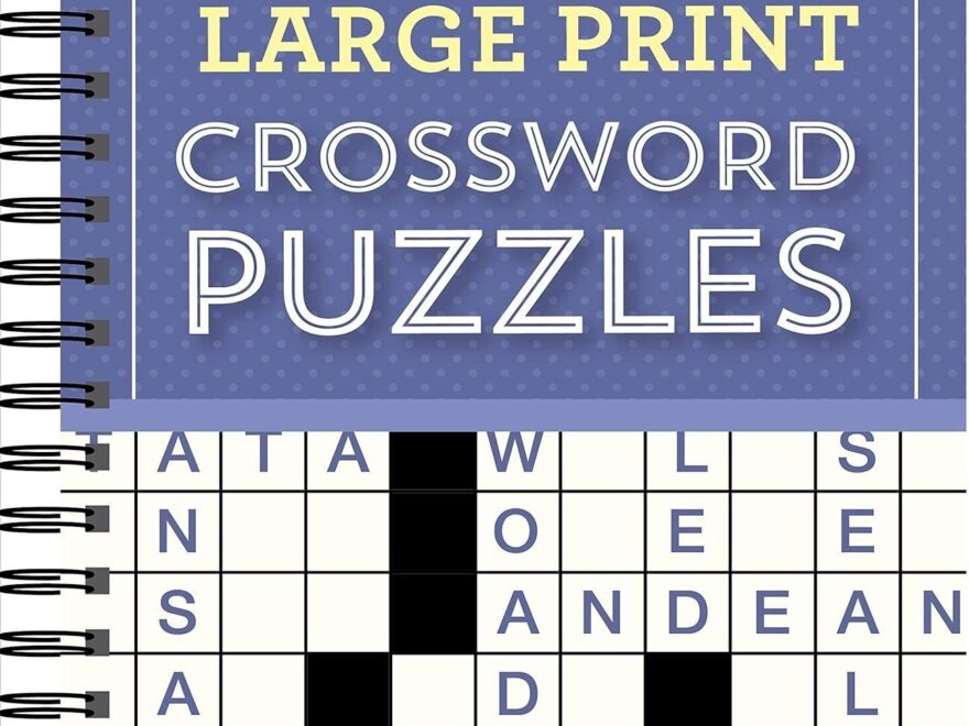 Brain Games Large Print Crossword Puzzles By Gift Solutions Puzzle Warehouse