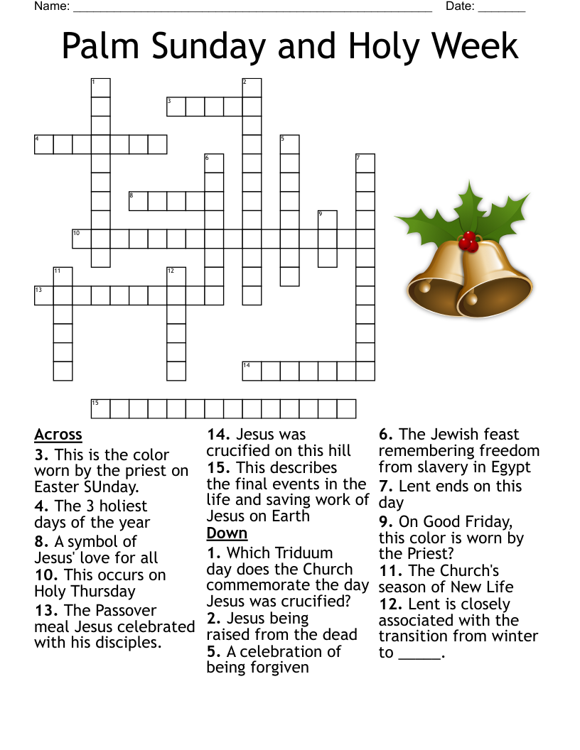 Catholic Crossword WordMint Catholic Crossword WordMint