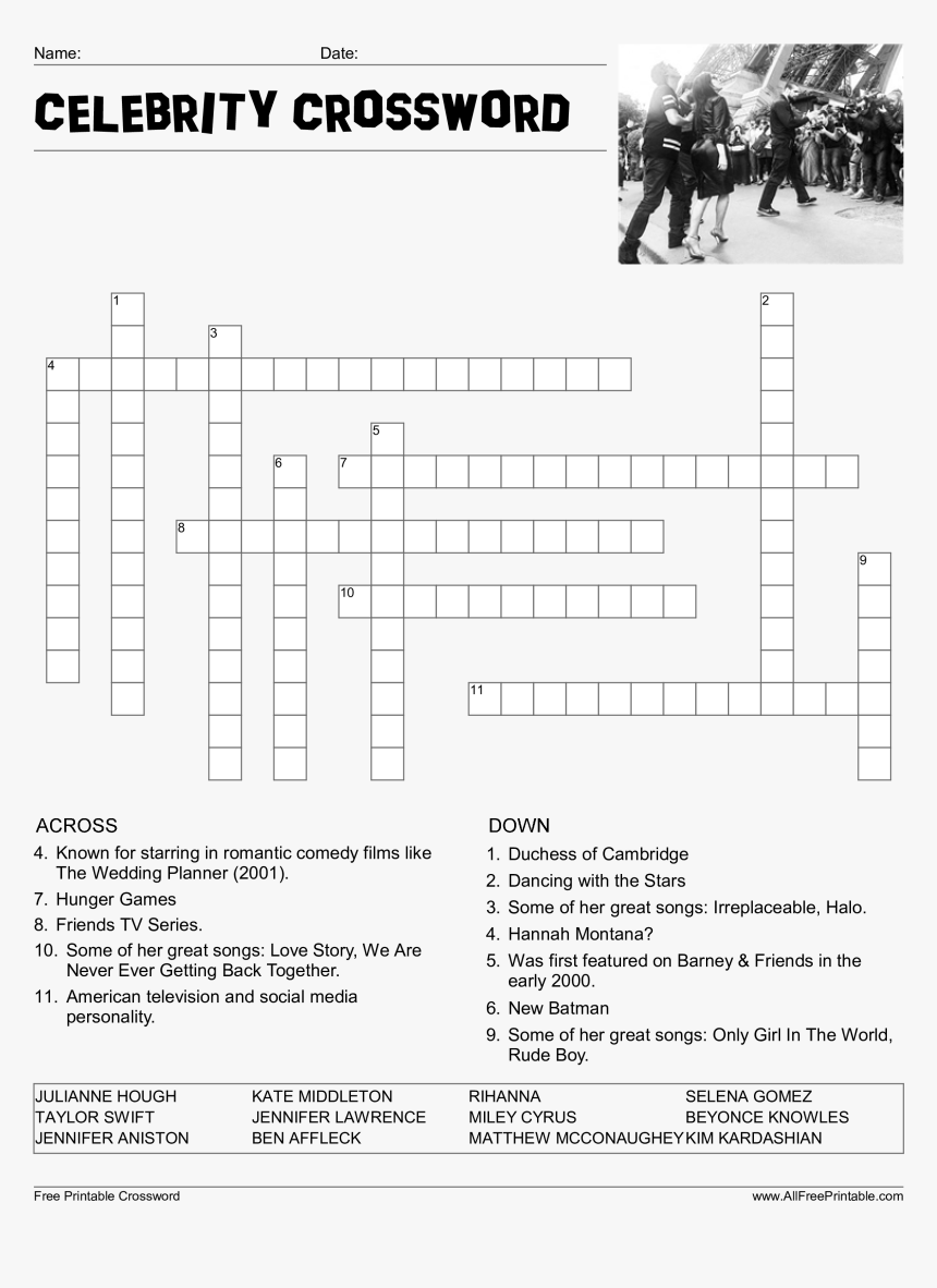 Celebrity Crossword Puzzle Main Image Download Template Celebrity Word Scramble Answers HD Png Download Kindpng Celebrity Crossword Puzzle Main Image Download Template Celebrity Word Scramble Answers HD Png Download Kindpng