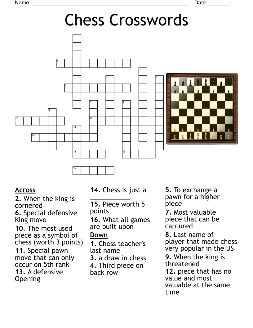 Crossword Puzzle Printable Easy Crossword Puzzle Printable Easy