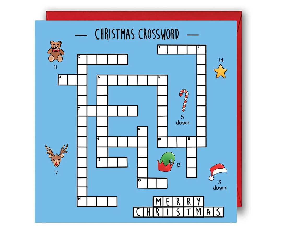 Christmas Crossword Card Kids Christmas Puzzle Card Christmas Activity Cards Puzzle For Kids Holidays Card Festive Cards For Children Etsy Christmas Crossword Card Kids Christmas Puzzle Card Christmas Activity Cards Puzzle For Kids Holidays Card Festive Cards For Children Etsy