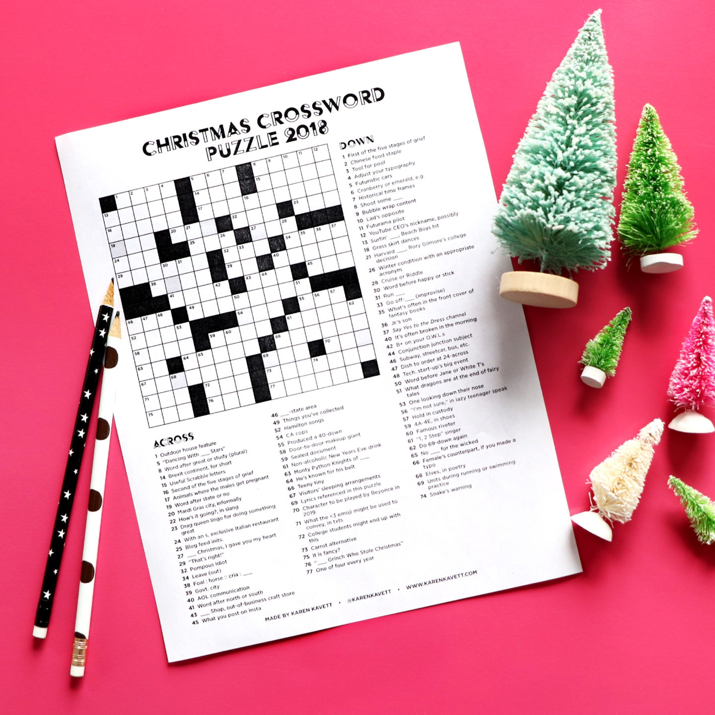 Christmas Crossword Puzzles Printable Christmas Crossword Puzzles Printable