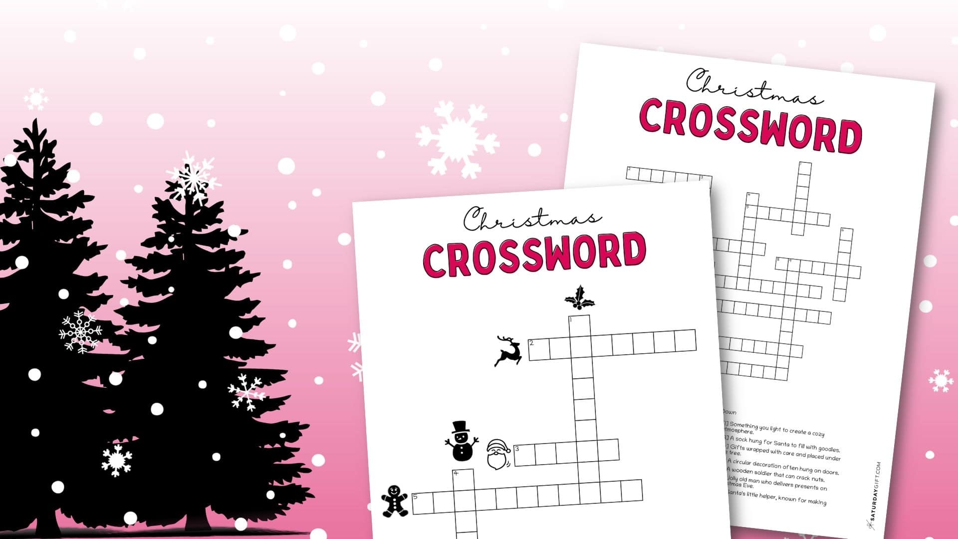 Christmas Crosswords Printable Free Christmas Crosswords Printable Free