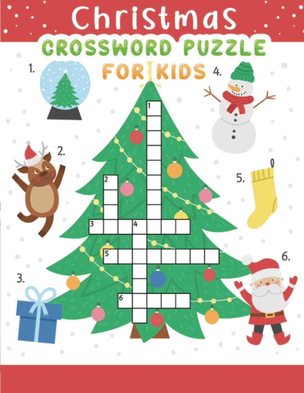 Christmas Crossword Puzzle For Kids An Amazing Christmas Activity Book For Kids Fun Children s Christmas Gift Or Present For Toddlers Kids Christmas Press Jane 9798550550649 Amazon Books