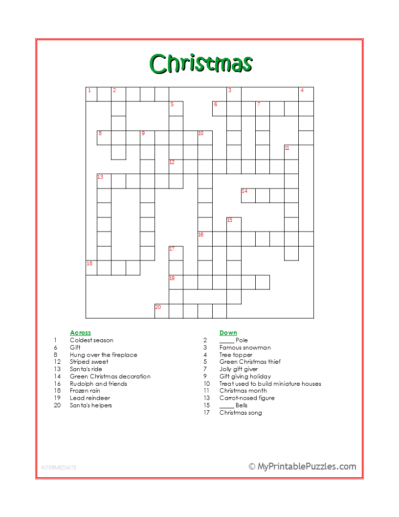 7th Grade Crossword Puzzles Printable 7th Grade Crossword Puzzles Printable