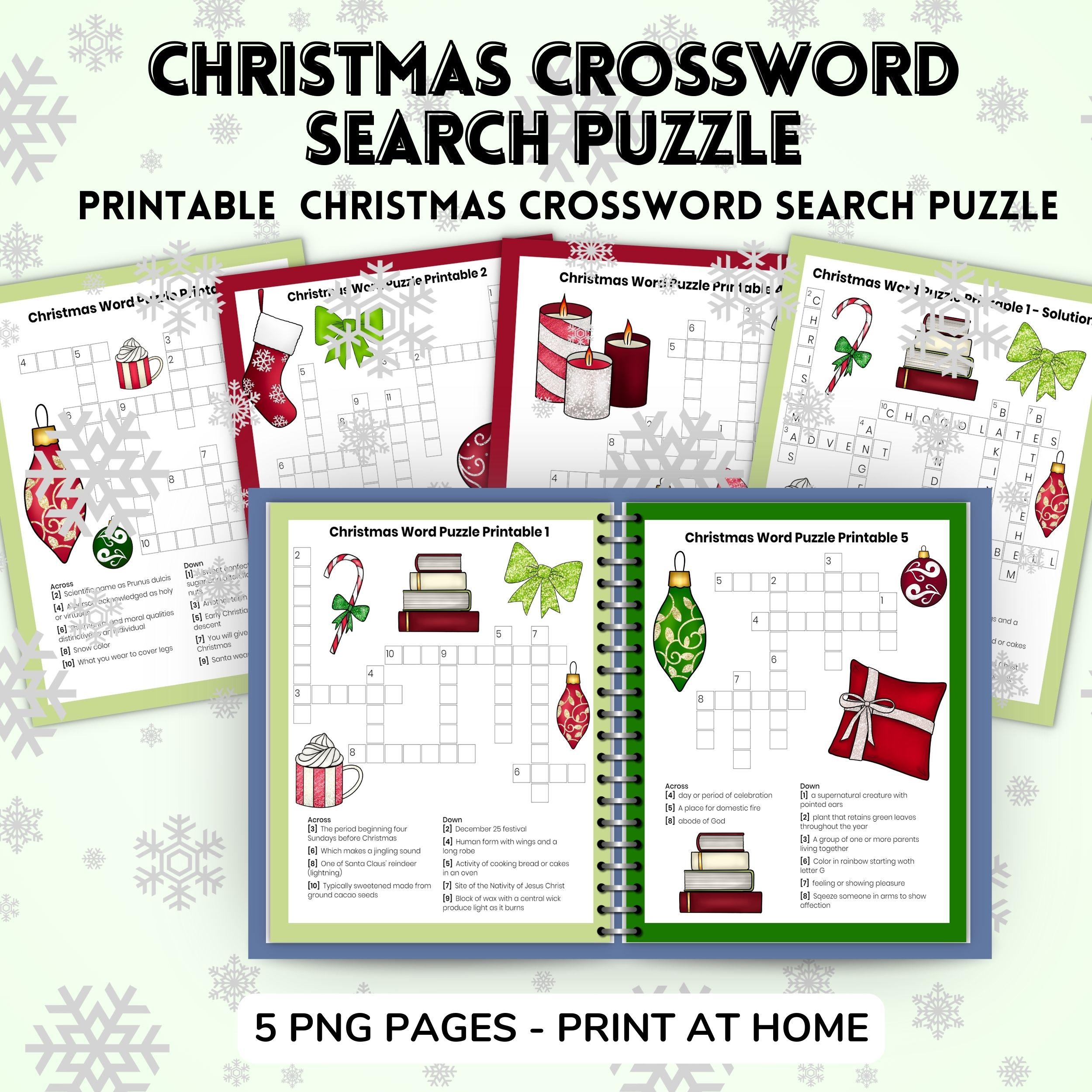 Christmas Crossword Puzzles Printable 5 PNG Christmas Crossword Puzzles With Hand painted Ornaments Fun Christmas Game Activity Etsy Christmas Crossword Puzzles Printable 5 PNG Christmas Crossword Puzzles With Hand painted Ornaments Fun Christmas Game Activity Etsy
