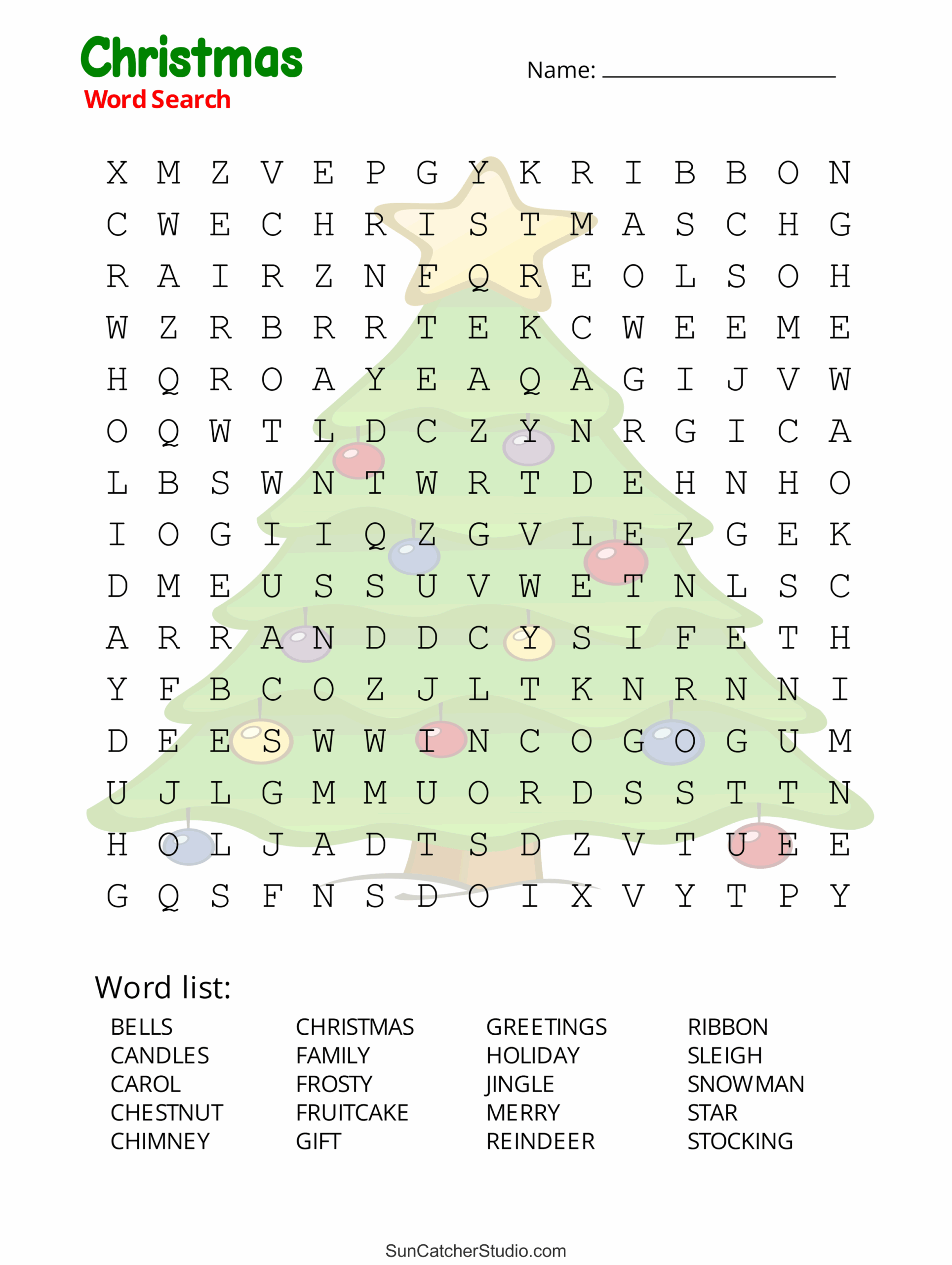 Christmas Word Search Free Printable PDF Puzzles Free Printables Monograms Design Tools Patterns DIY Projects Christmas Word Search Free Printable PDF Puzzles Free Printables Monograms Design Tools Patterns DIY Projects