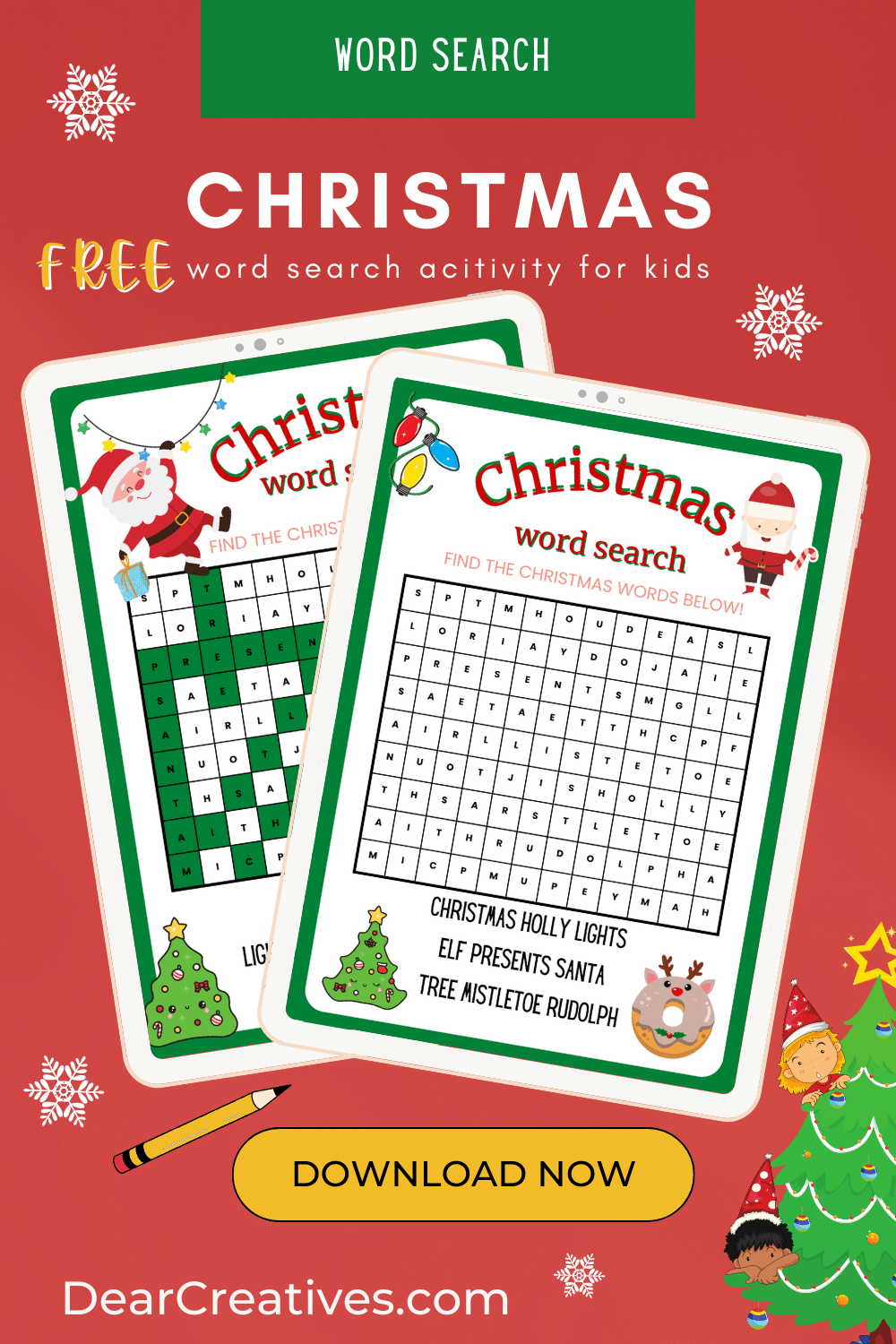 Christmas Crossword With Solutions Free Printable Christmas Crossword With Solutions Free Printable
