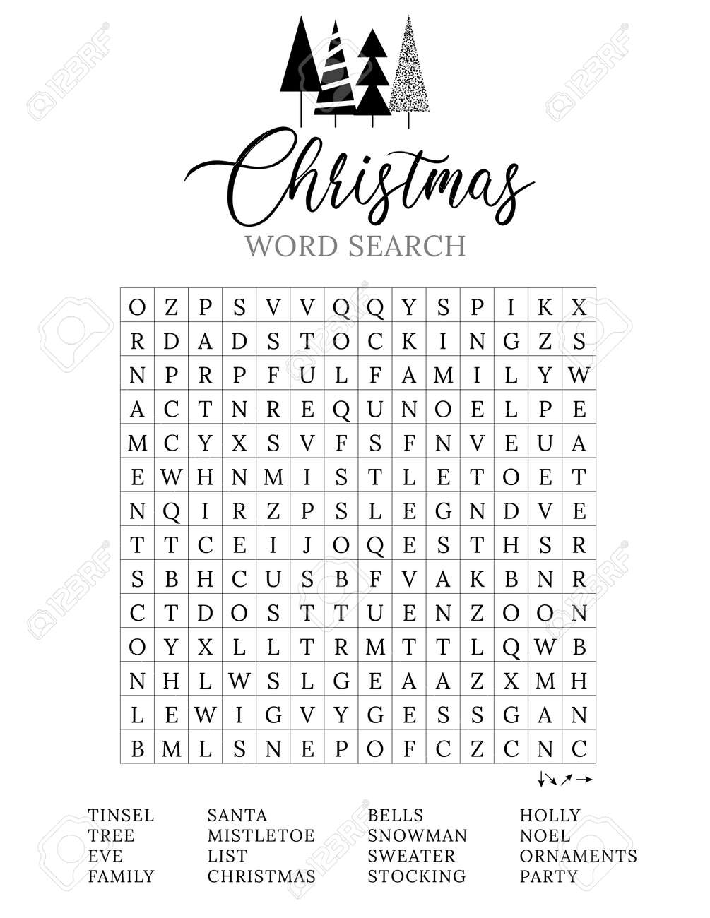 Christmas Word Search Puzzle Logic Game For Learning English Words About Winter Holidays Printable Worksheet Party Card Black And White Vector Illustration Festive Crossword Royalty Free SVG Cliparts Vectors And Stock Illustration  Christmas Word Search Puzzle Logic Game For Learning English Words About Winter Holidays Printable Worksheet Party Card Black And White Vector Illustration Festive Crossword Royalty Free SVG Cliparts Vectors And Stock Illustration