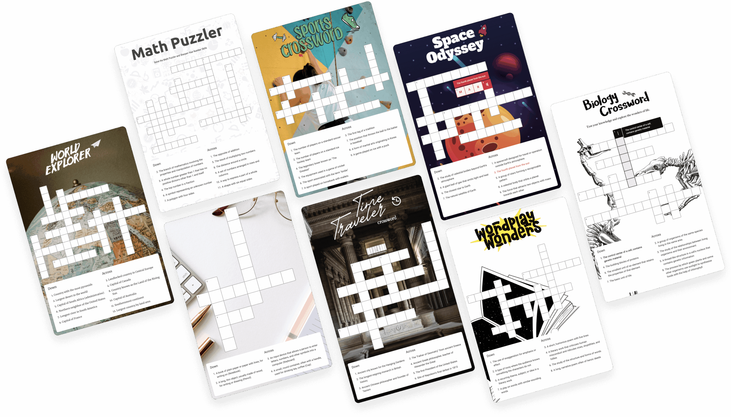 Create Your Own Printable Crossword Puzzles Create Your Own Printable Crossword Puzzles