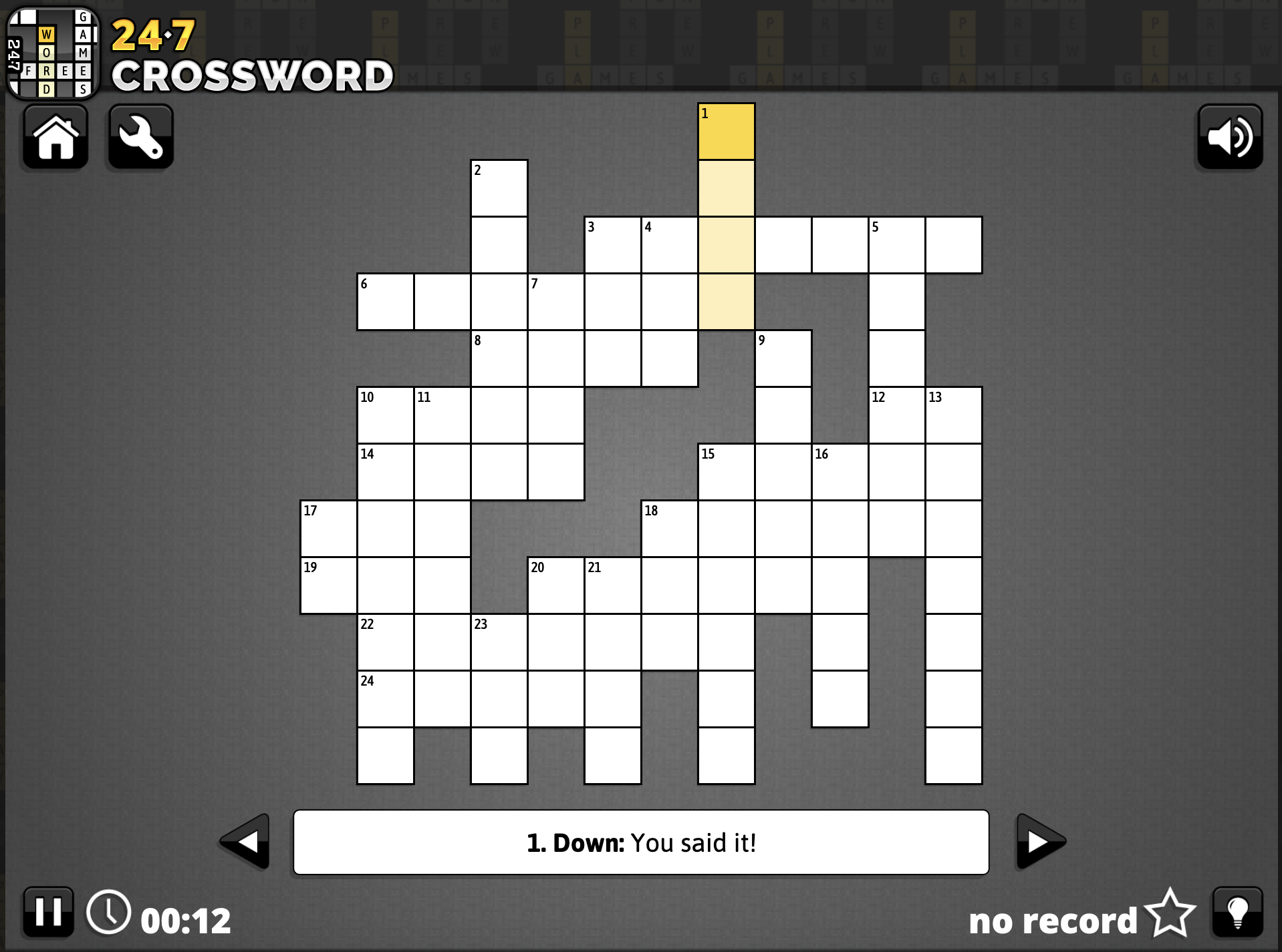 Crossword 247 Play Free Crossword Puzzles Online