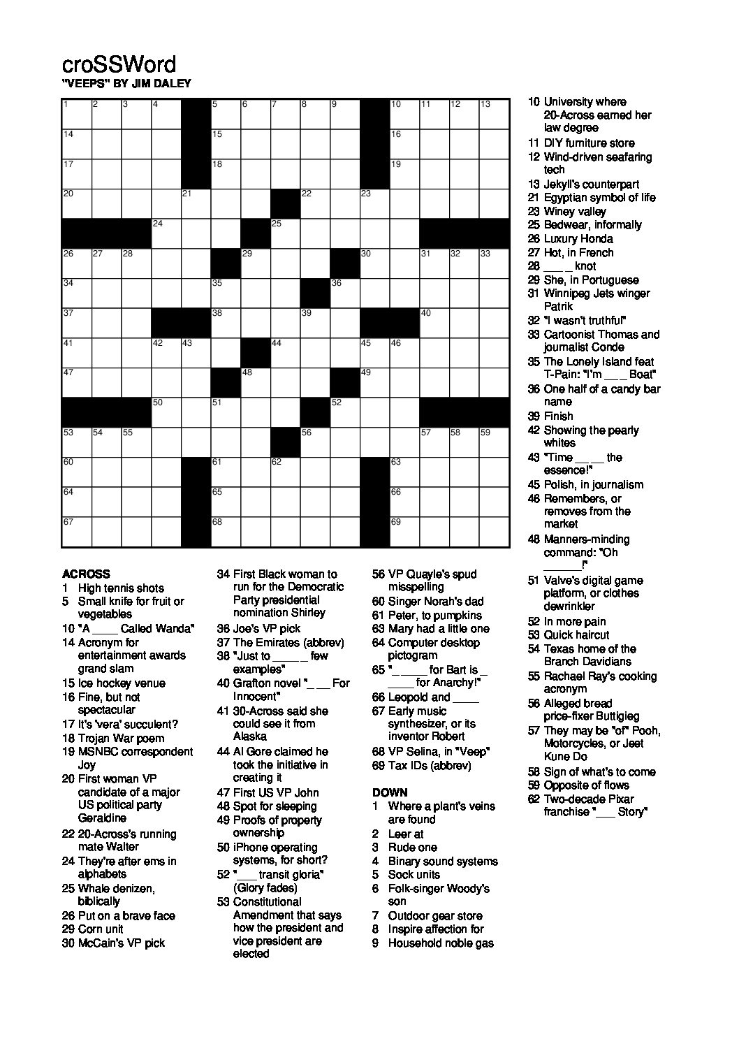 CroSSWord 8 19 2020 South Side Weekly CroSSWord 8 19 2020 South Side Weekly