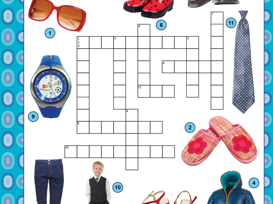 Crossword Activity Book My Activity