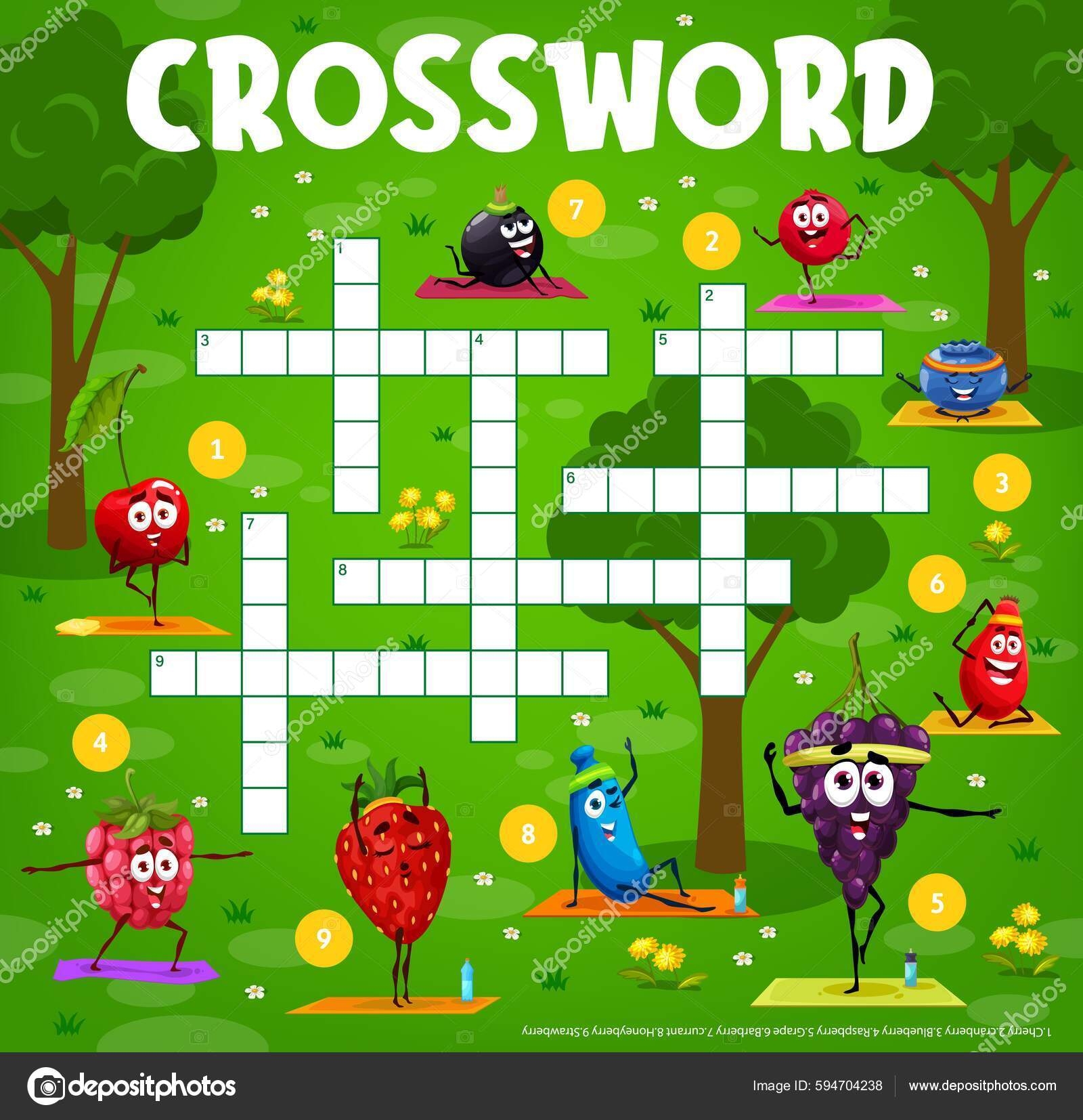 Cartoon Crossword Puzzle Printable Cartoon Crossword Puzzle Printable