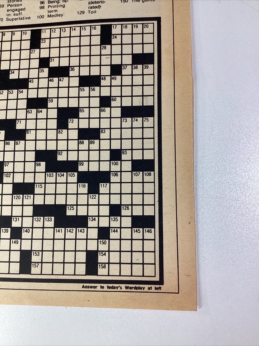 Crossword Puzzle Atlanta GA Print Ad 1979 AJC Dewar s Scotch EBay Crossword Puzzle Atlanta GA Print Ad 1979 AJC Dewar s Scotch EBay