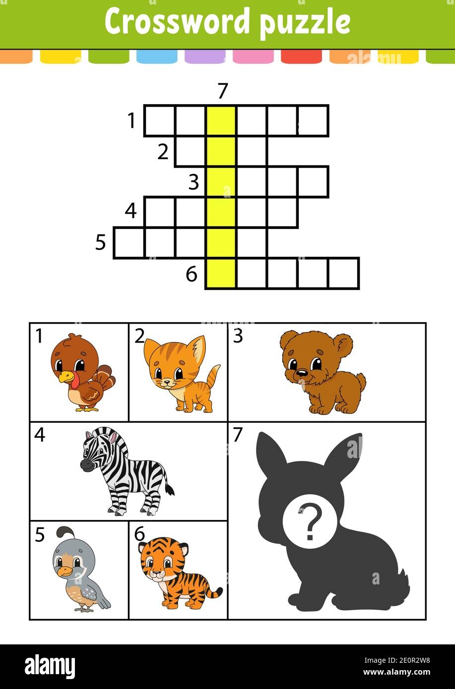 Crossword Puzzle Printable Worksheets Crossword Puzzle Printable Worksheets