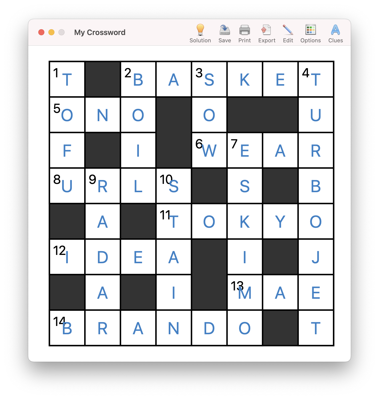 Crossword Studio For Mac