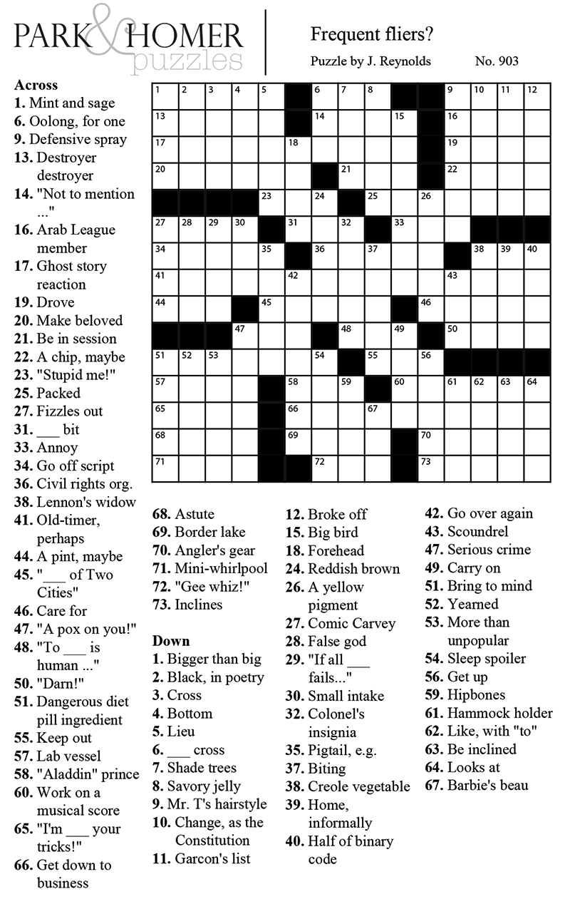 Crossword The Austin Chronicle Crossword The Austin Chronicle
