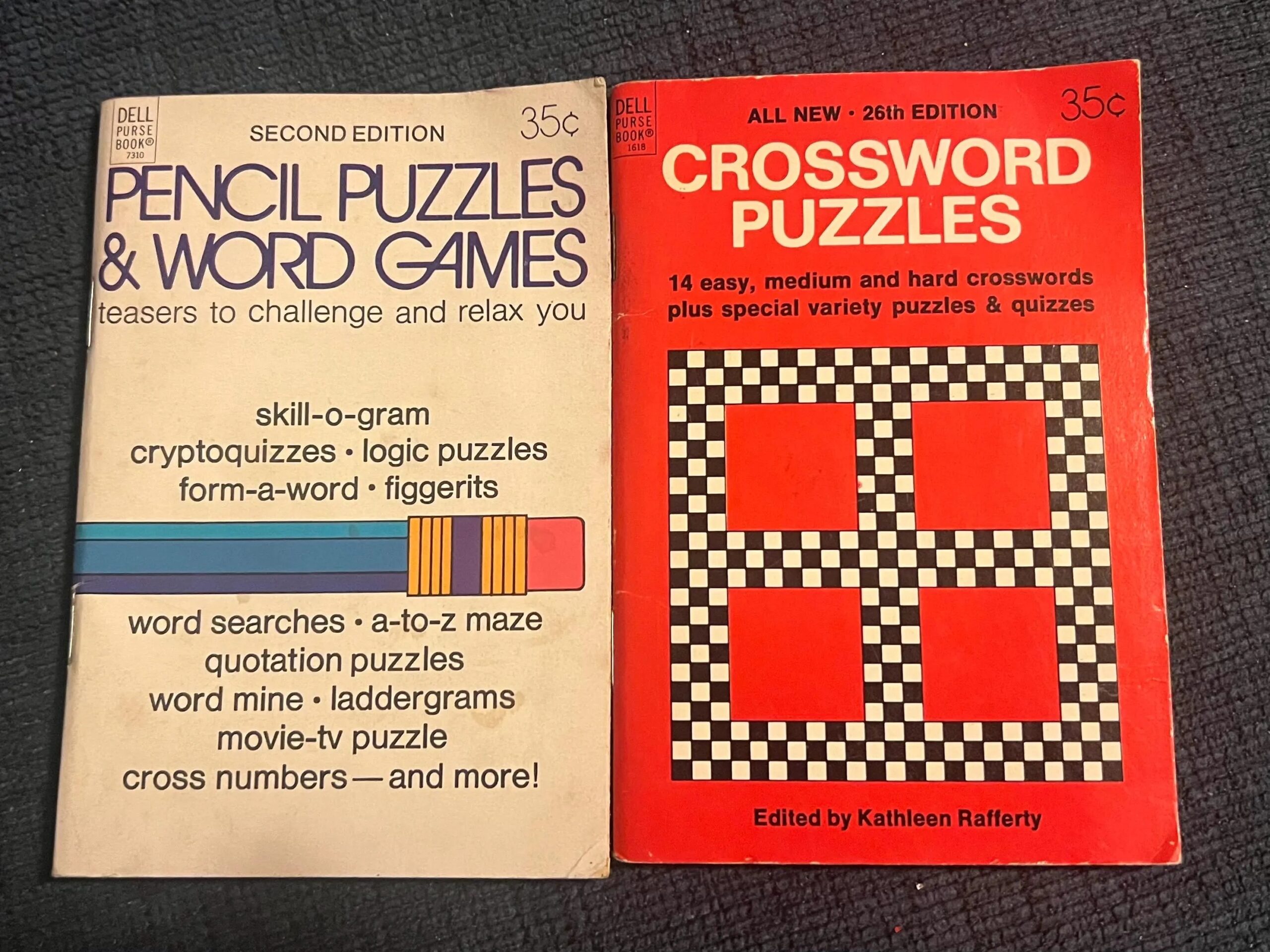 Dell Crossword Puzzles And Pencil Puzzles Word Games 1973 Etsy Dell Crossword Puzzles And Pencil Puzzles Word Games 1973 Etsy