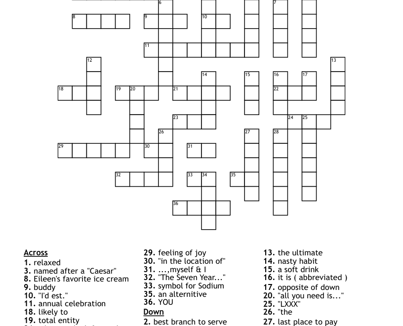Double Puzzle Crossword WordMint