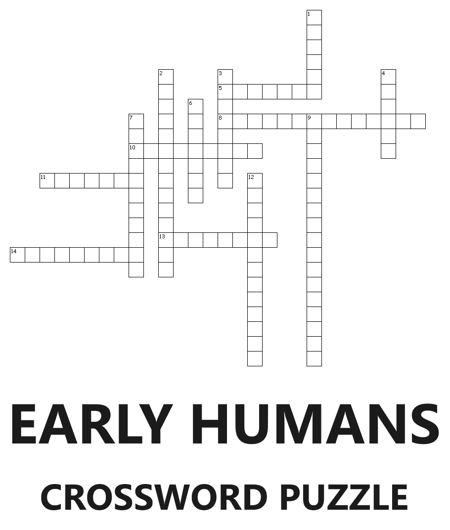 Crossword Puzzles Printable 6th Grade History