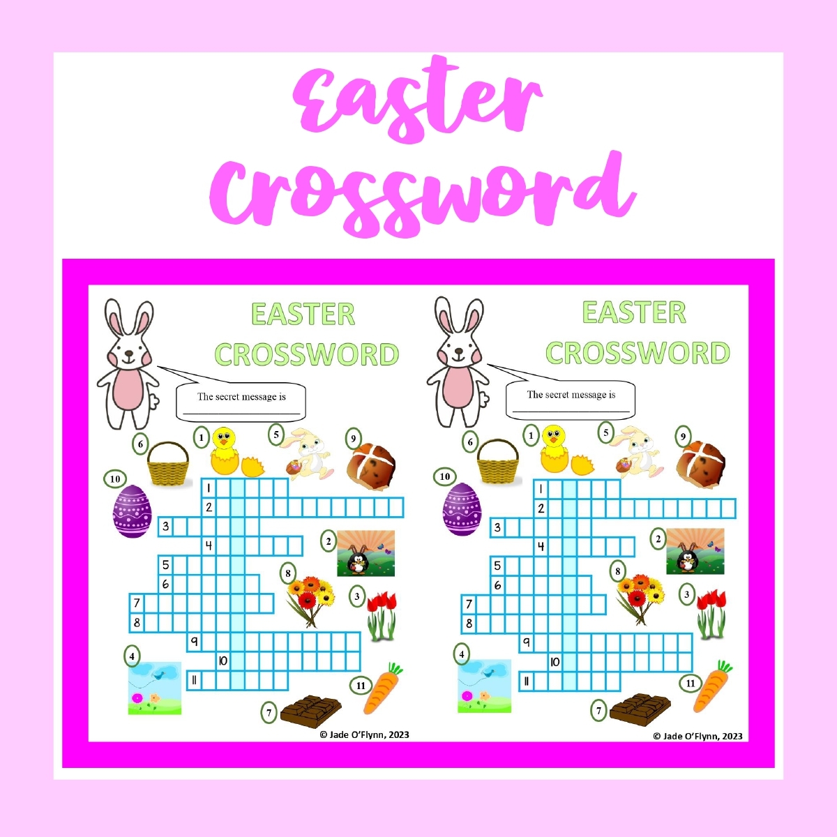Easter Crossword Made By Teachers Easter Crossword Made By Teachers