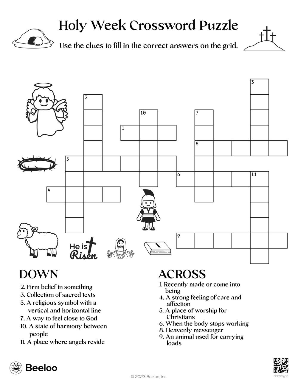 Easter themed Crossword Puzzles Beeloo Printable Crafts And Activities For Kids Easter themed Crossword Puzzles Beeloo Printable Crafts And Activities For Kids